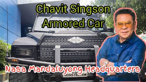 bmw armored car chavit singson